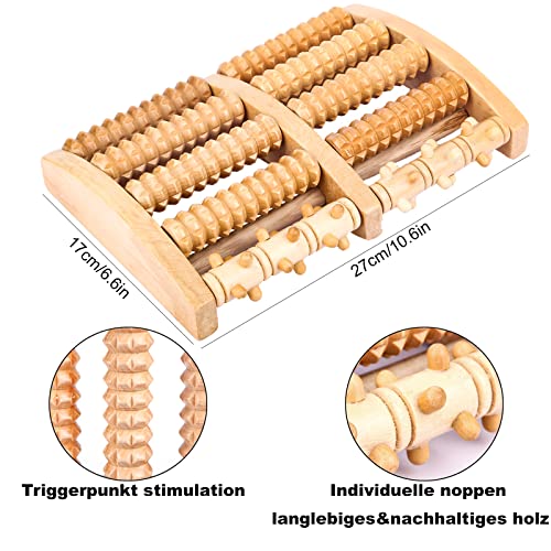 Masajeador de pies rodillo de masaje masajeador de pies shiatsu masajeador de los pies para reflexología del pie,Fascitis Plantar,alivia el dolor, relaja y reduce el estrés