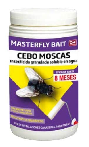 Masterfly Cebo Moscas, insecticida Polvo Soluble en Agua 125gr