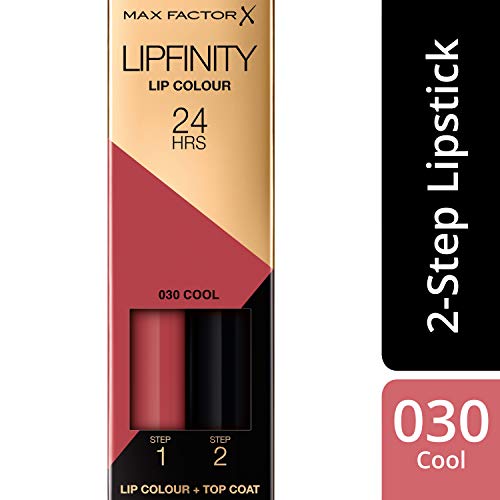 Max factor - Lipfinity, bálsamo y brillo de labios, color 030 cool