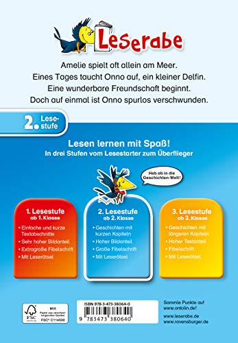 Mein Freund, der Delfin - Leserabe 2. Klasse - Erstlesebuch für Kinder ab 7 Jahren: Mit spannenden Leserätsel