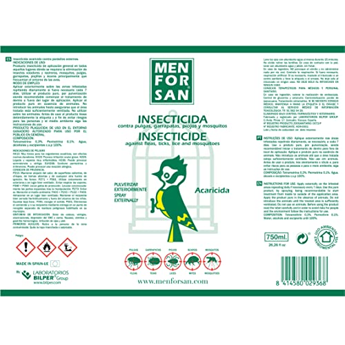 MENFORSAN Insecticida Aves - 750 ml, BLANCO