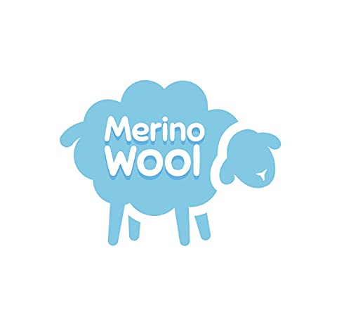 Merino Wool Manta de lana de merino pura, 160 x 200 cm