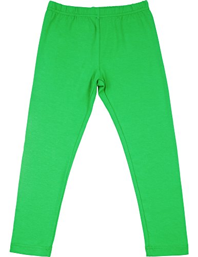 Merry Style Leggins Mallas Pantalones Largos Ropa Deportiva Niña MS10-130 (Verde, 158 cm)