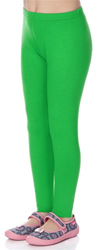 Merry Style Leggins Mallas Pantalones Largos Ropa Deportiva Niña MS10-130 (Verde, 158 cm)