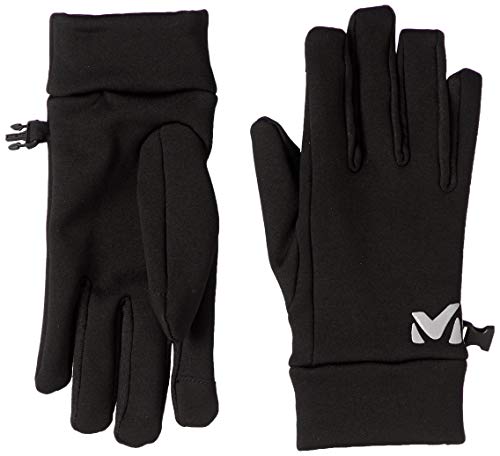 Millet - M Touch Glove - Guantes Polares para Hombre - Compatible con Dispositivos Táctiles - Senderismo, Trekking - Negro