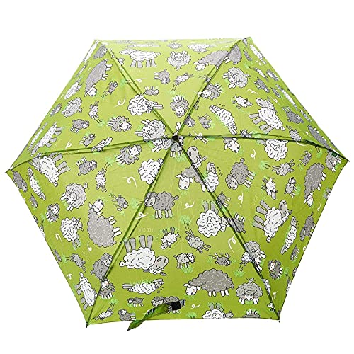 Mini paraguas plegable Eco Chic, Oveja Verde,