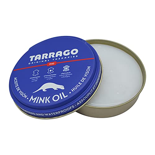 Mink Oil 100 ml | Grasa Enriquecida con Aceite de Visón para Artículos de Cuero | Pasta de Relleno para Reparar Todo Tipo de Calzado en Superficies de Cuero