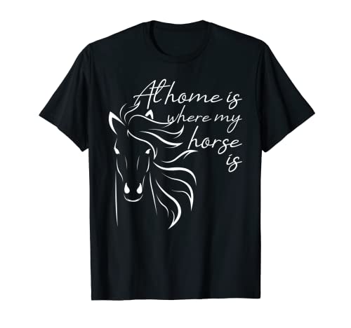 Mis caballos les encanta montar caballo gran consideración caballo Camiseta