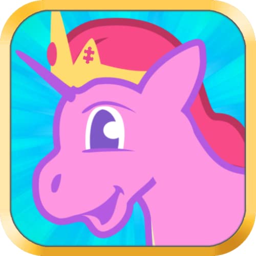 Mis juegos de Poni para Niñas: Pequeño Poni Rompecabezas para Niños y Niñas que aman los caballos y ponis de princesa unicornio - Versión Educativa