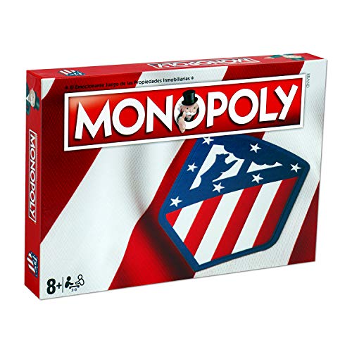 Monopoly del Club Atlético de Madrid - Juego de Mesa de las Propiedades Inmobiliarias - Versión en Español