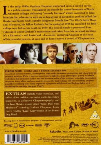 Monty Python's Graham Chapman: Looks Like A Brown Trouser Job [Reino Unido] [DVD]