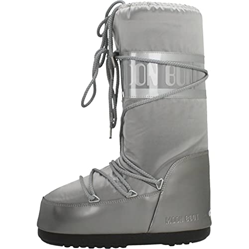 Moon Boot Glance - Botas de nieve, talla: 39/41, color: Plateado Argent 002