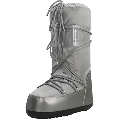 Moon Boot Glance - Botas de nieve, talla: 39/41, color: Plateado Argent 002