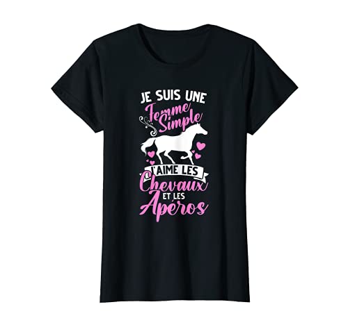 Mujer Equestre Horse Girl - Equitación de caballos y áperos Camiseta