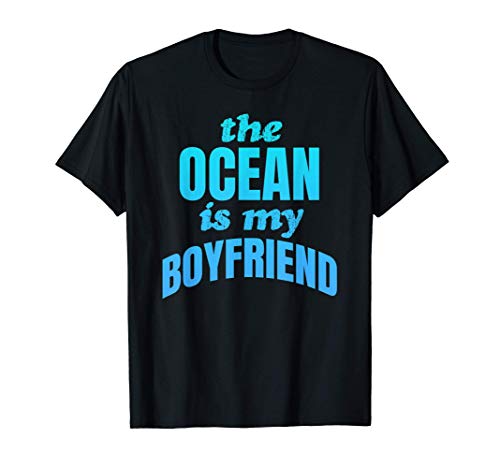 Mujeres divertidas El océano es mi arte de relación de Camiseta
