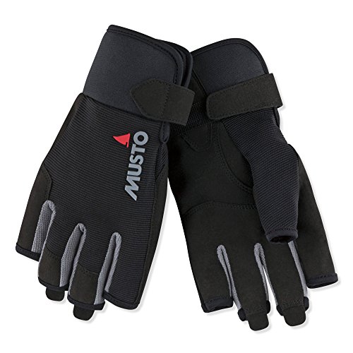 Musto Essential Sailing Short Finger Glove Black-M