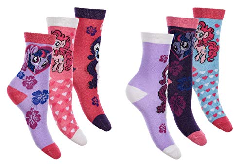 My Little Pony Calcetines de niñas rosa Talla 23/26