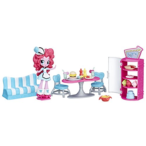 My Little Pony- Equestria Girls Pinkie Pie Dulce Snacks Café (Hasbro B9485EU6)