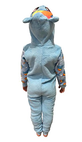 My Little Pony Hooded Fleece Chicas One Piece Sleepsuit Pijamas (92cm)