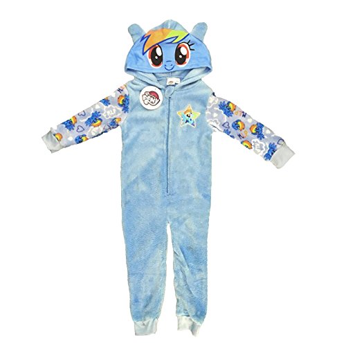 My Little Pony Hooded Fleece Chicas One Piece Sleepsuit Pijamas (92cm)