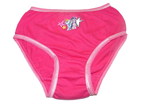 My Little Pony - Paquete de 3 Braguitas de algodón, Bragas, Ropa Interior, 5-6 años