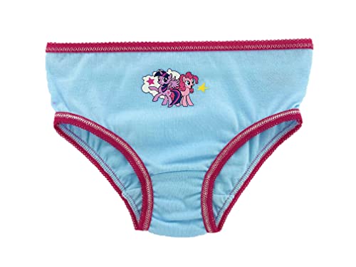 My Little Pony - Paquete de 3 Braguitas de algodón, Bragas, Ropa Interior, 5-6 años