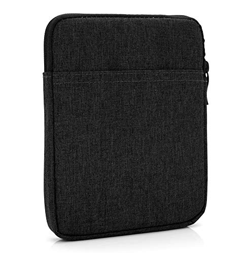 MyGadget Bolsa de Nylon de 8" - Estuche Acolchado para E-Reader / E-Book / Smartphone / Tablet Amazon Fire HD 8 , Paperwhite , Oasis / iPad Mini - Color Negro