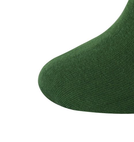 Mysocks Calcetines de color liso para hombres y mujeres pino verde