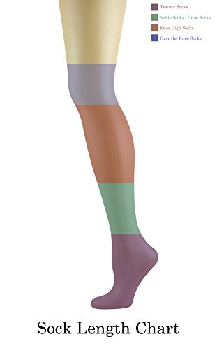 Mysocks para hombres y mujeres Paquete de 5 pares de calcetines de color liso peinados de algodón Pino verde