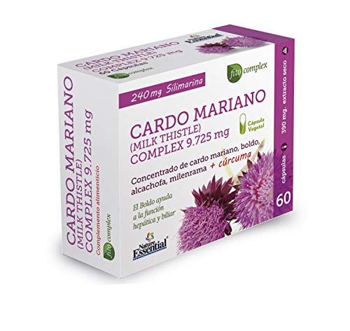 Nature Essential Cardo Mariano Complex 9.725 mg - 60 cápsulas