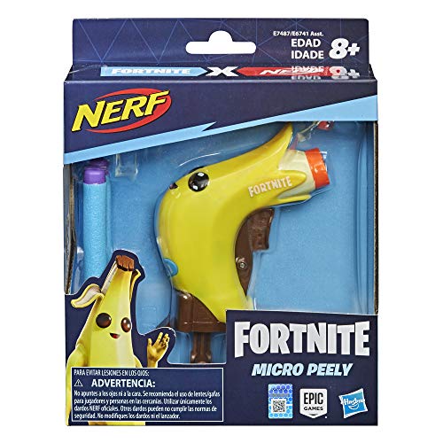 Nerf- Microshots Fortnite Peely (Hasbro E7487ES0)