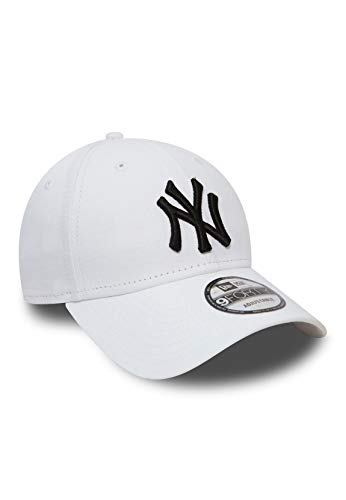 New Era New York Yankees - Gorra para hombre , color blanco (weiß/schwarz), talla única
