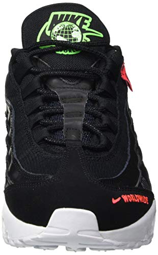 Nike Air MAX 95 Worldwide Pack, Zapatillas para Correr Hombre, Negro, 45 EU