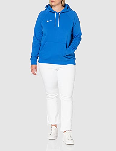 NIKE Sudadera Park 20 para Mujer, Mujer, Capucha, CW6957, Azul Real/Blanco/Blanco, S