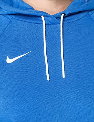 NIKE Sudadera Park 20 para Mujer, Mujer, Capucha, CW6957, Azul Real/Blanco/Blanco, S