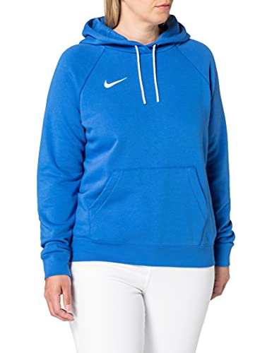 NIKE Sudadera Park 20 para Mujer, Mujer, Capucha, CW6957, Azul Real/Blanco/Blanco, S