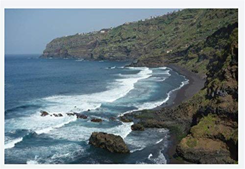 NOBRAND Rompecabezas De 1000 Piezas Puerto De La Cruz Tenerife Islas Canarias España para Niños Adultos Juguetes Regalo Rompecabezas