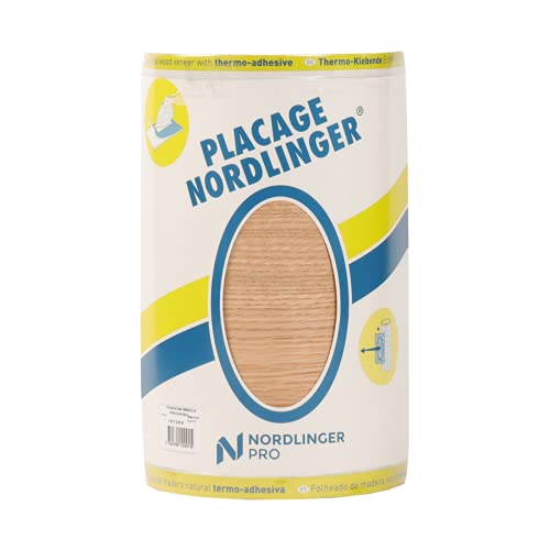 Nordlinger Pro - Chapado preencolado, madera, madera, 25 x 2,5 ml