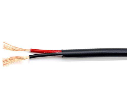NorthPada 22 AWG 0,3 mm² conductor 22/2 hilos electrónicos eléctricos cable trenzado PVC cobre 5 V 9 V 12 V 24 V 240 V Bobina con dos cables 5 metros
