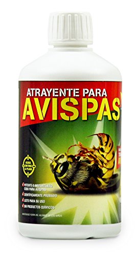 NOVAR 4008 Atrayente Ecológico para Avispas Recambio para Trampa para Avispas Botella 500 ml