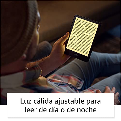 Nuevo Kindle Paperwhite (8 GB) | Ahora con una pantalla de 6,8" y luz cálida ajustable, sin publicidad