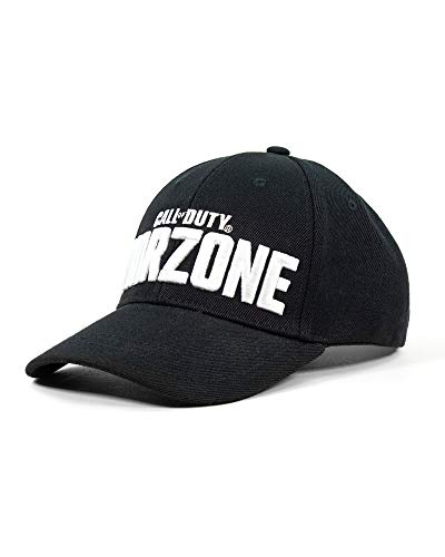 numskull Cap Gorra Call of Duty Warzone Logo, Negra, Talla única Unisex Adulto