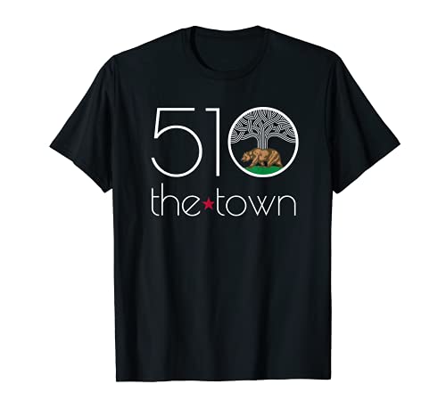 Oakland 510 El roble de la ciudad Camiseta