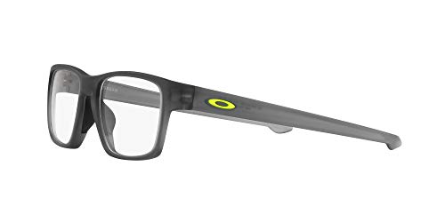 Oakley 0OX8140 Monturas de Gafas, Satin Grey Smoke, 55 para Hombre