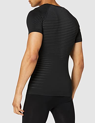 Odlo Men's Performance Light Base Layer T-Shirt, Black, S