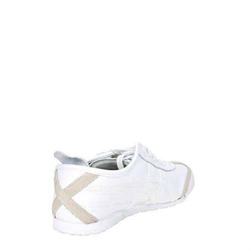 Onistuka Tiger Mexico 66, Zapatillas Unisex Adulto, Blanco (White/White 0101), 37 EU