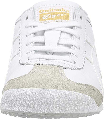 Onistuka Tiger Mexico 66, Zapatillas Unisex Adulto, Blanco (White/White 0101), 42.5 EU