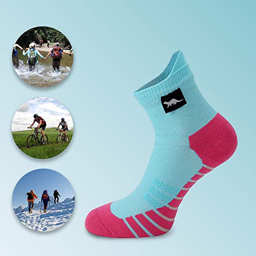 OTTER - Calcetines impermeables y transpirables, resistentes al viento, para actividades al aire libre, con Coolmax