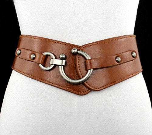 Oyccen Vintage Elástico Cinturón Mujeres Cinturones Ancho Corsé para Jeans Vestidos