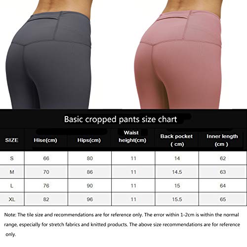 Pantalones De Fitness De Yoga para Mujer Leggings Mujer Deporte Cintura Alta Mallas Pantalones Deportivos Leggins Pantalones Cortos De Yoga para Mujer para Yoga Running Fitness A,XL